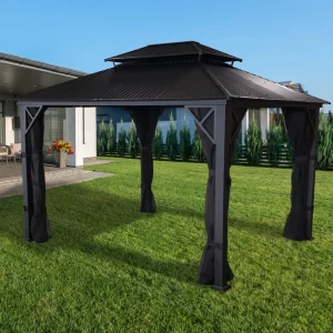 Pavillon de jardin Métropolis 10'x12'