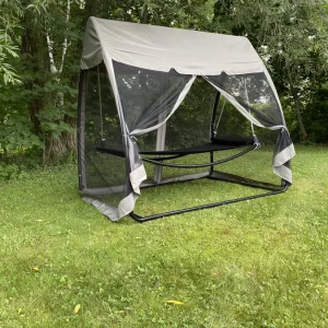 Hamac avec armature de suspension